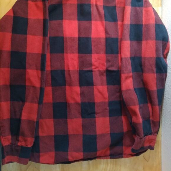 Vintage Big Bill Plaid Flannel Button Down Shirt - Picture 7 of 7